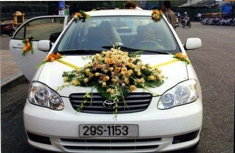 Wedding Flower Cars