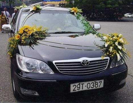 Wedding Flower Cars