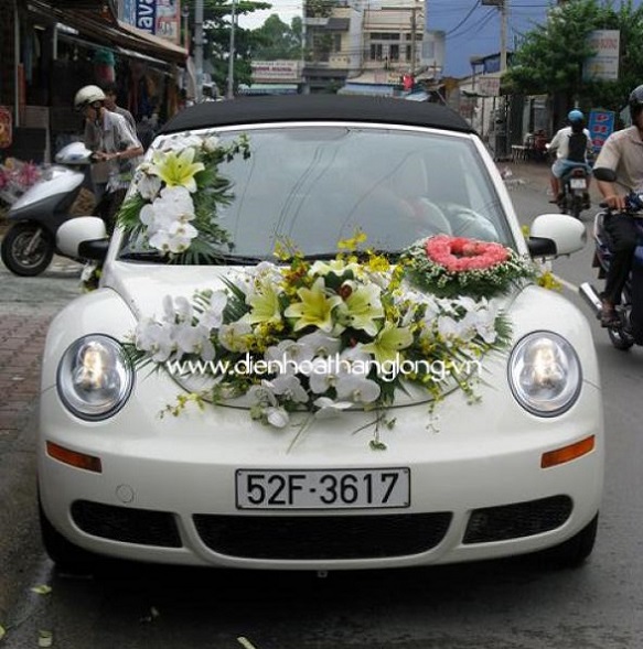 Wedding Flower Cars